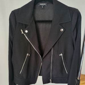 Kenneth Cole Gauzy Moto Jacket